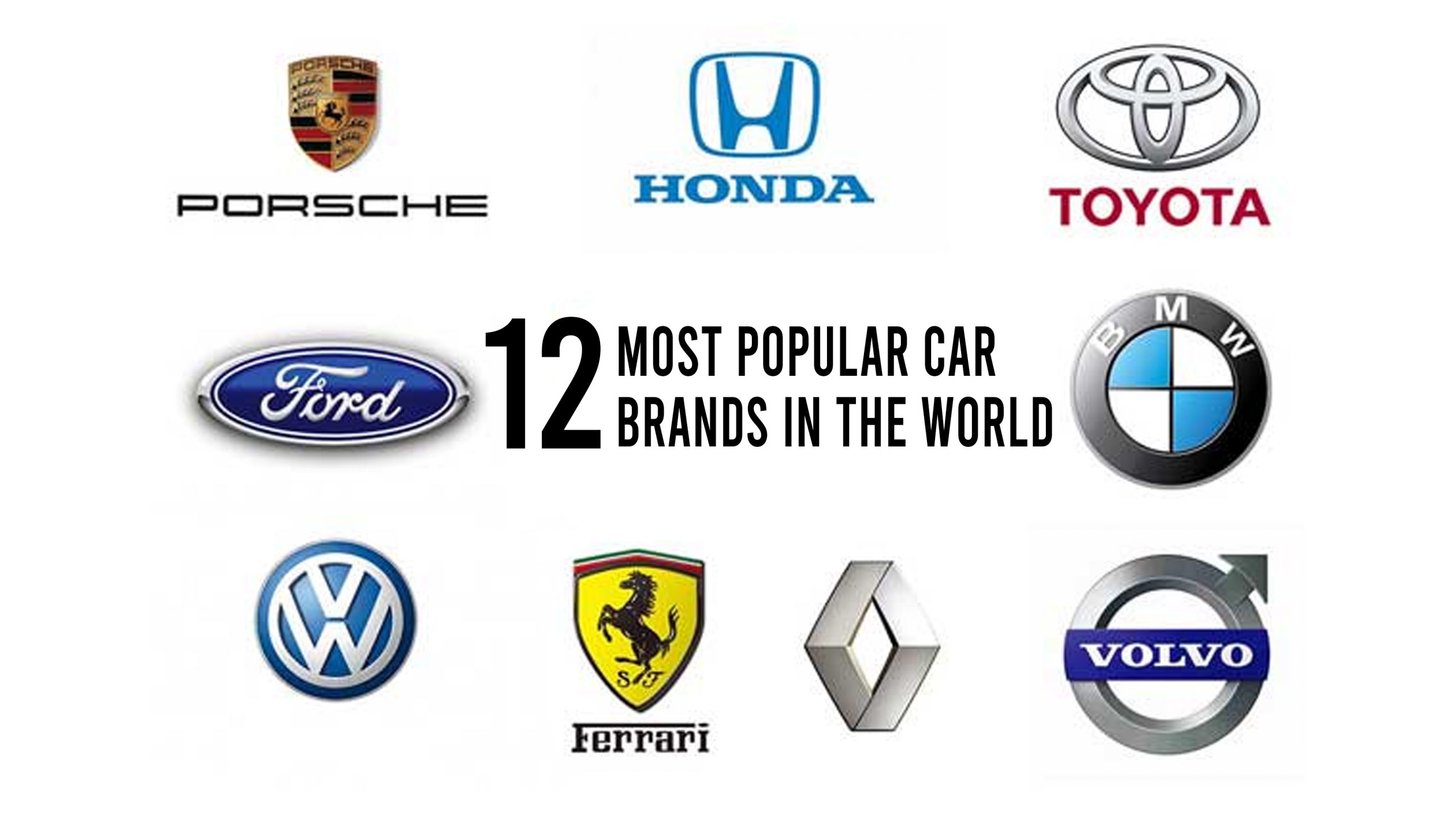 Popular Car Brand Names