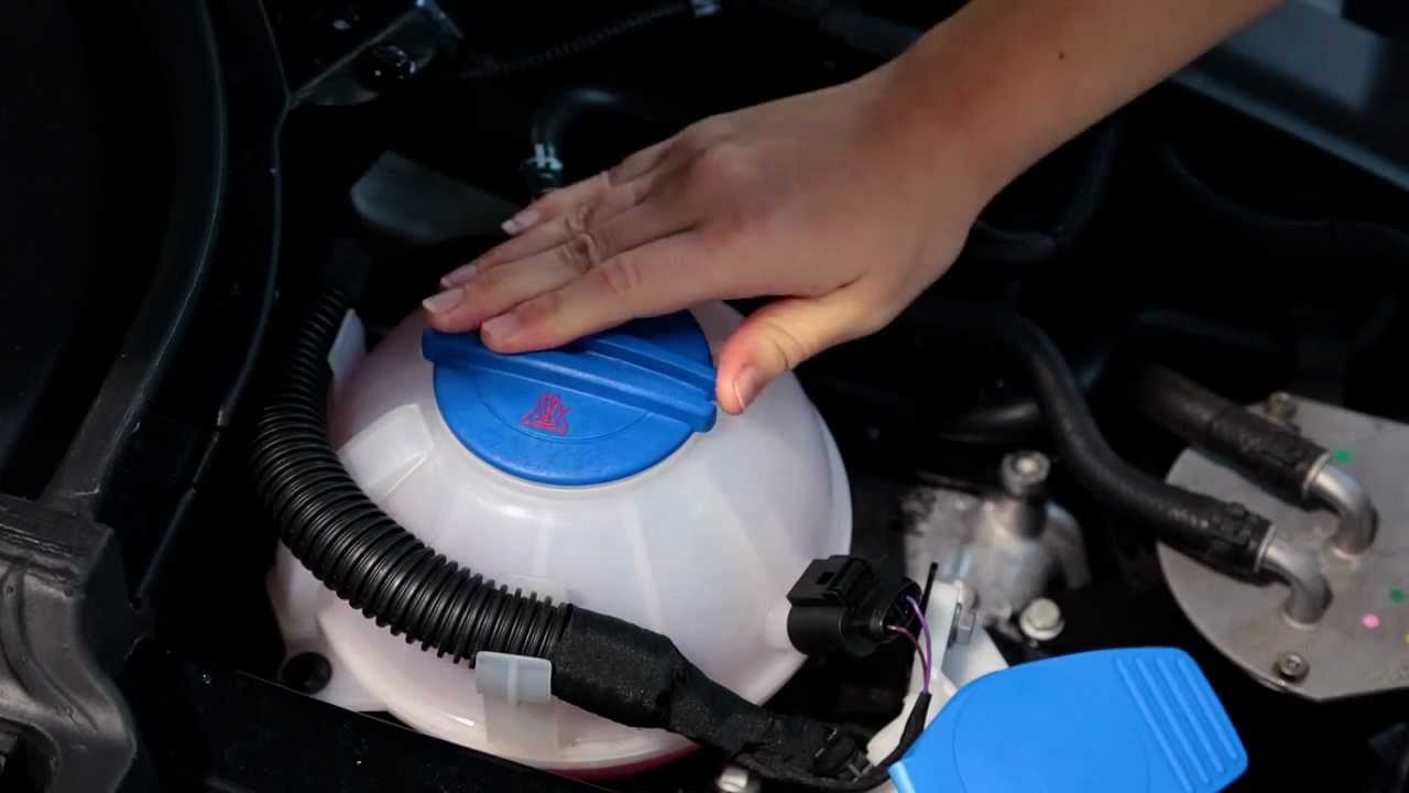 Car coolant level